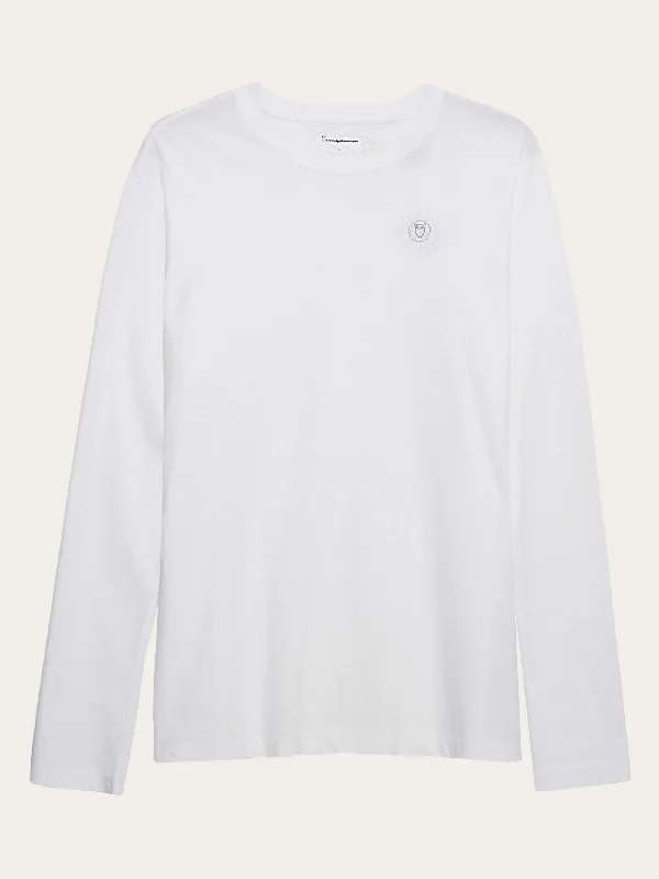 Badge long sleeve - Bright White