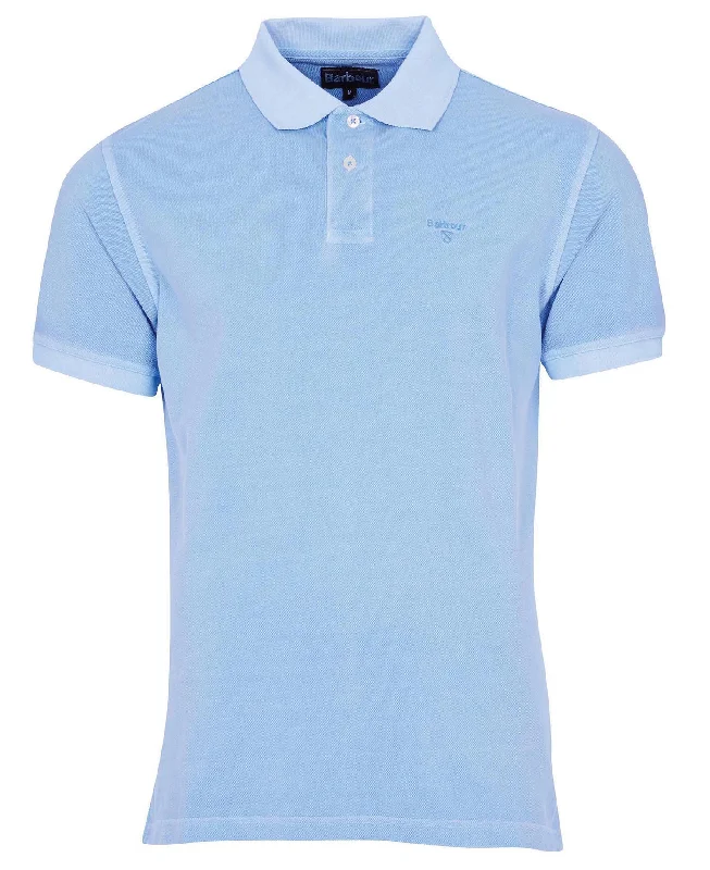 Barbour - Washed Sports Polo, Sky (M Only)