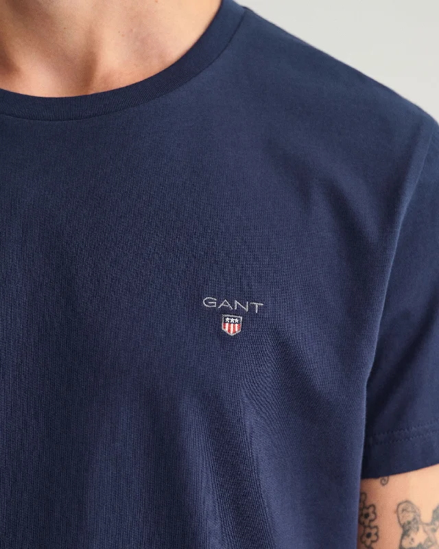 GANT - Original SS T-Shirt, Evening Blue