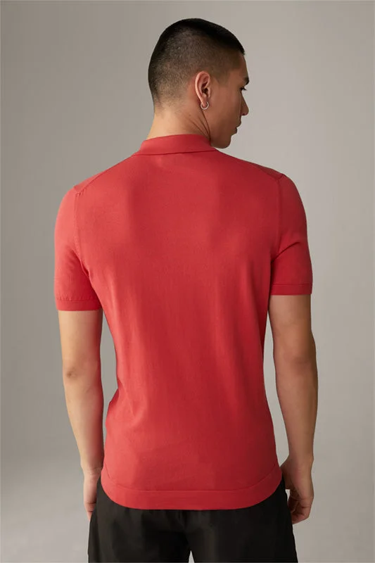 Strellson - Knit Polo Shirt Vincent, Red