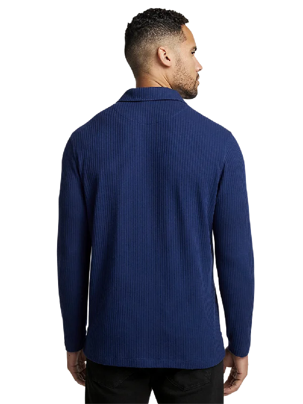 Cotton Camp Collar - Navy