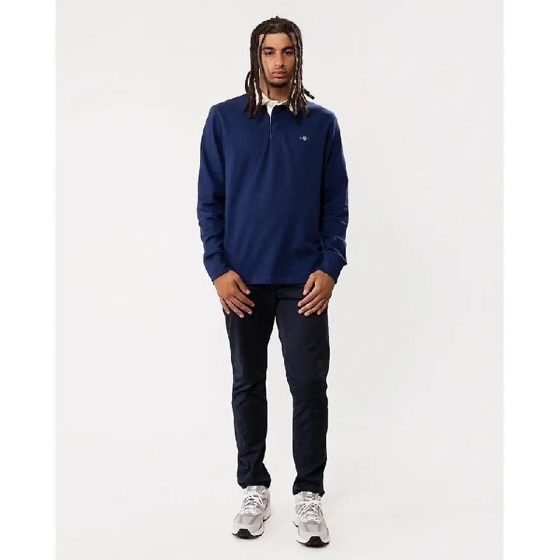 GANT -  Regular Fit Shield Logo Heavy Rugger, Rich Navy