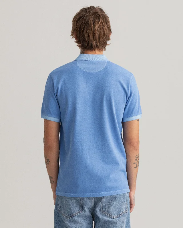 GANT - Sunfaded Piqué Polo Shirt, Day Blue (XXL Only)