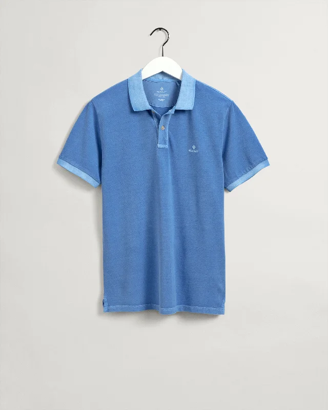 GANT - Sunfaded Piqué Polo Shirt, Day Blue (XXL Only)