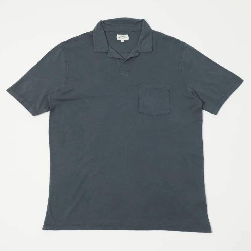 Hartford Pique Short Sleeve Polo - Thunder