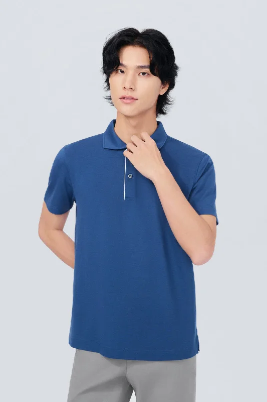 InstantCool Pique Polo | Blue NYE075