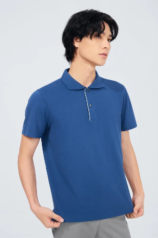 InstantCool Pique Polo | Blue NYE075