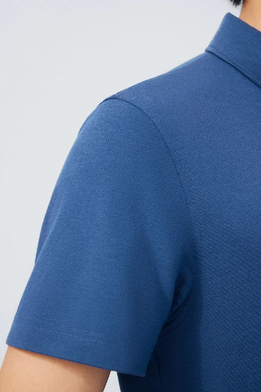 InstantCool Pique Polo | Blue NYE075