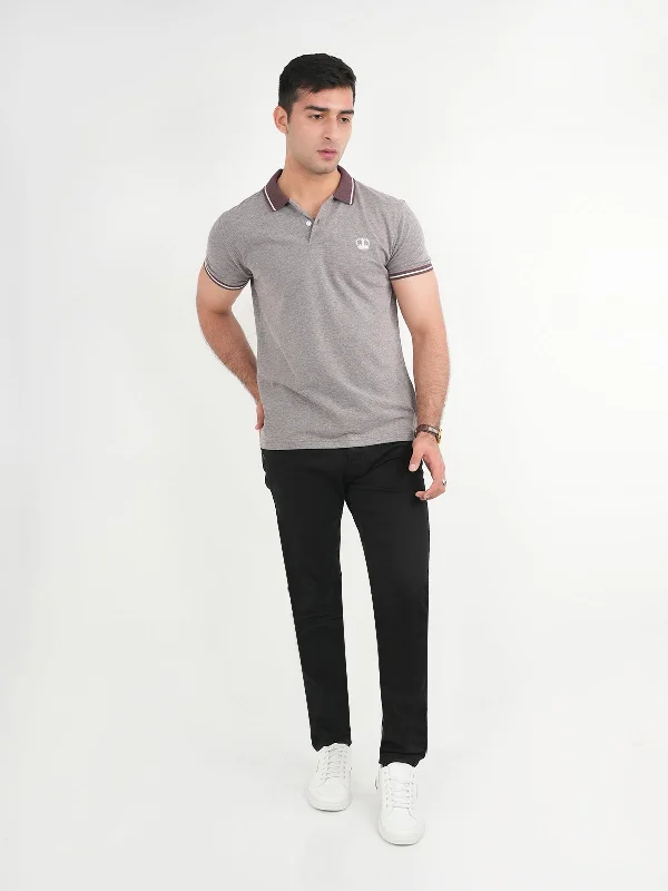 ""JOHARI"" Summer Polo Slim Fit T-Shirt