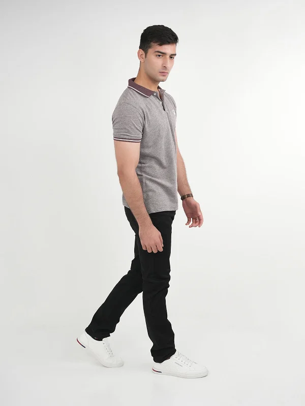 ""JOHARI"" Summer Polo Slim Fit T-Shirt