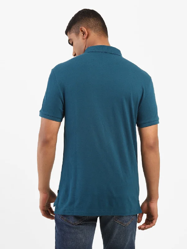 Men's Solid Polo T-shirt