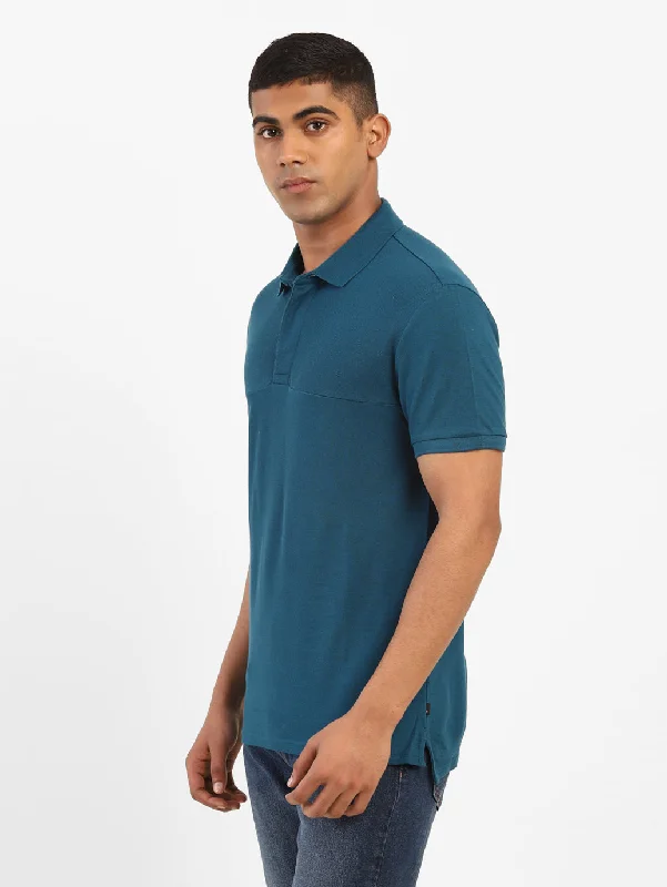 Men's Solid Polo T-shirt