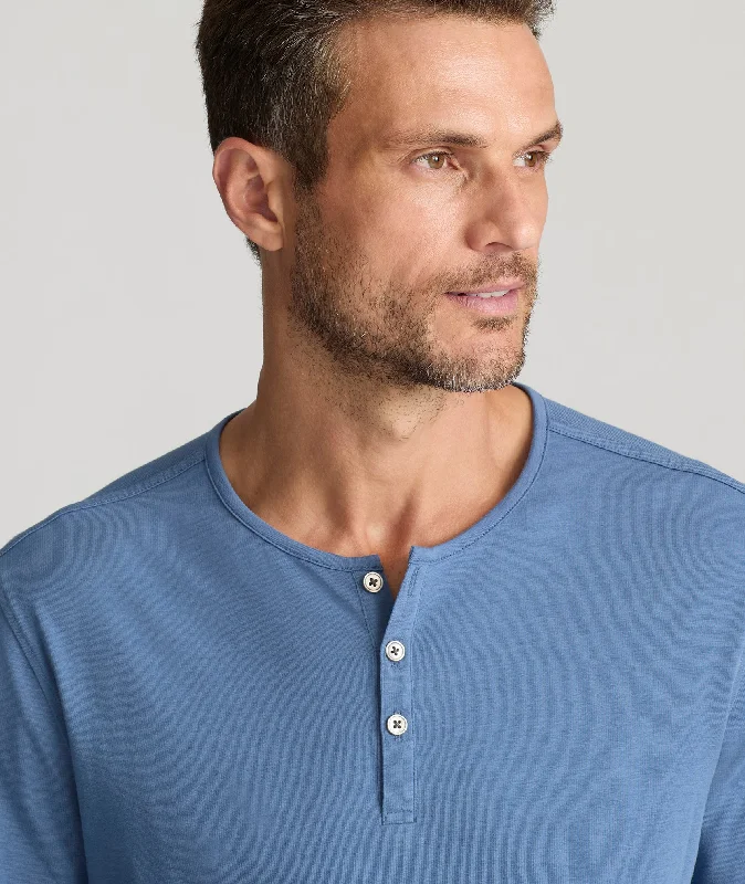 EcoSoft™ Long-Sleeve Henley