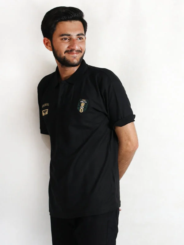 MTS59 AM Men's Polo T-Shirt Black