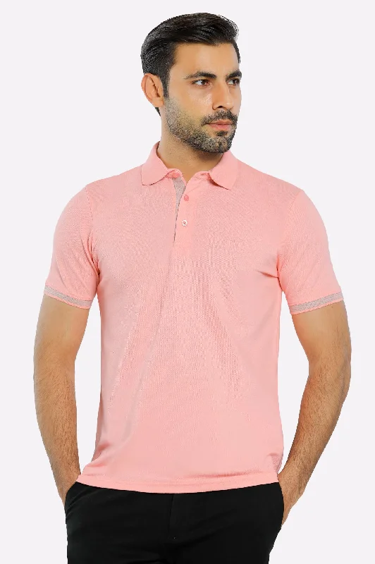 Jacquard Collar Polo