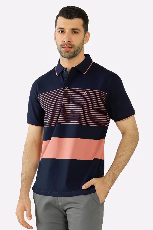 Dark Blue Yard Dyed Polo