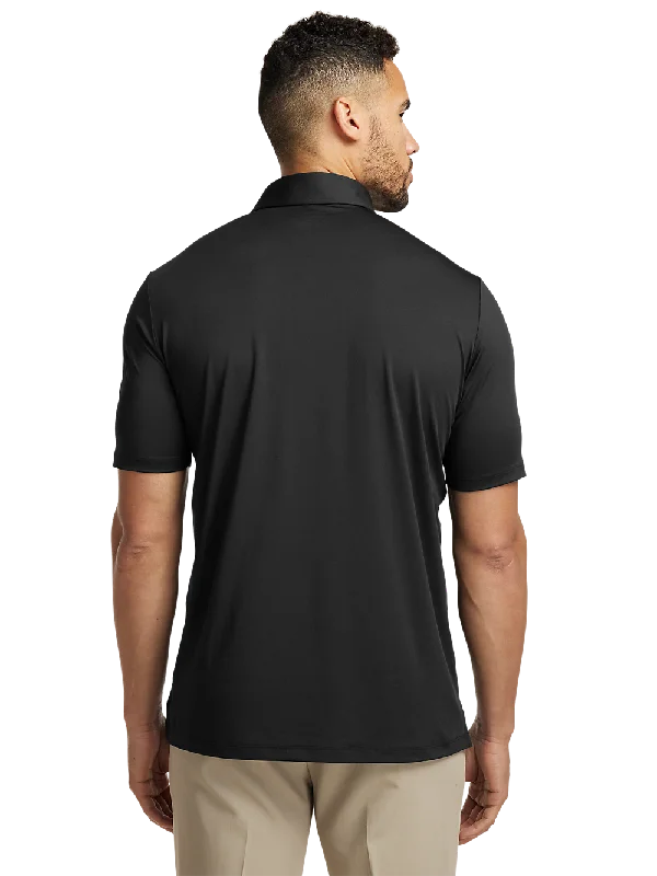 Performance Blend Three Button Polo - Black