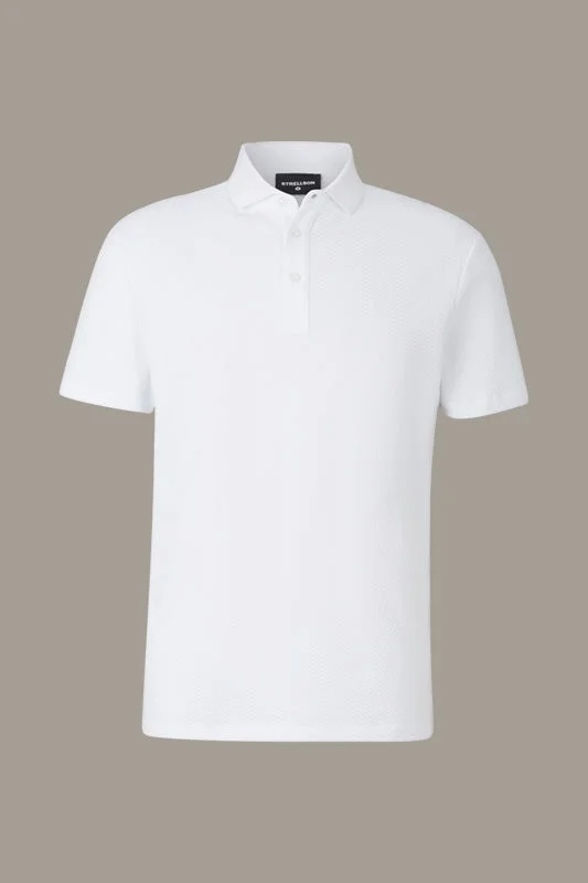 Strellson - Fisher-P, White Polo