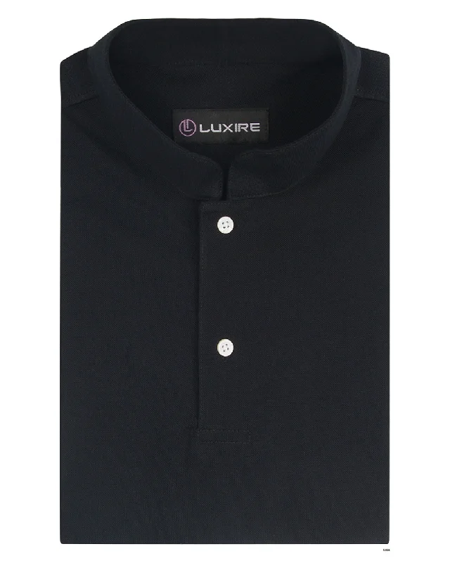 Metal Black Polo T-shirt