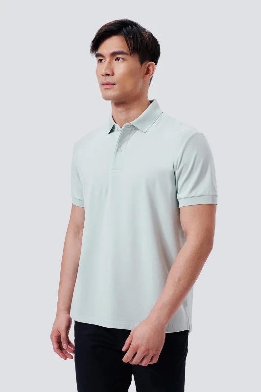 VISDRY™ Pique Polo | Mint PT5305