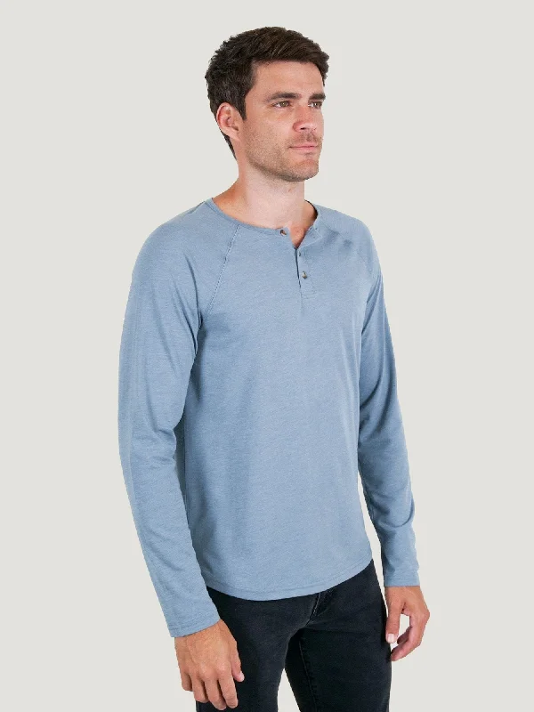 Wedgewood Slim Fit Long Sleeve Henley