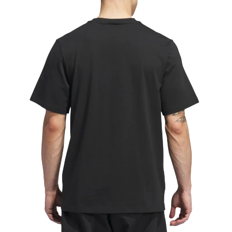 Adidas Skateboarding Wide Angle T-Shirt - Black/Royblu