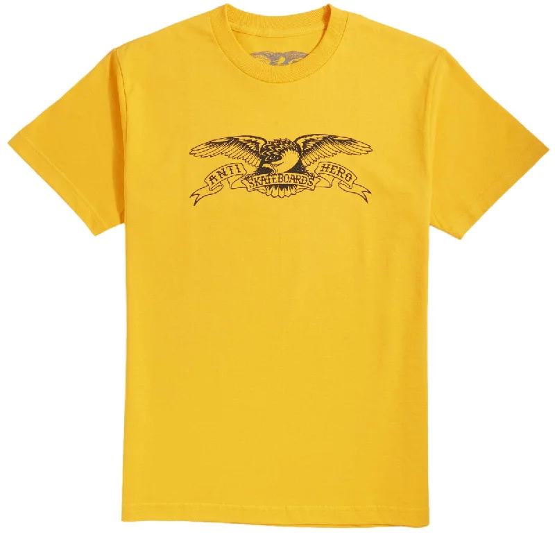 Anti-Hero Basic Eagle T-Shirt - Gold/Black