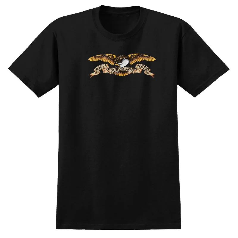 Anti-Hero Eagle T-Shirt - Black/Black Multi