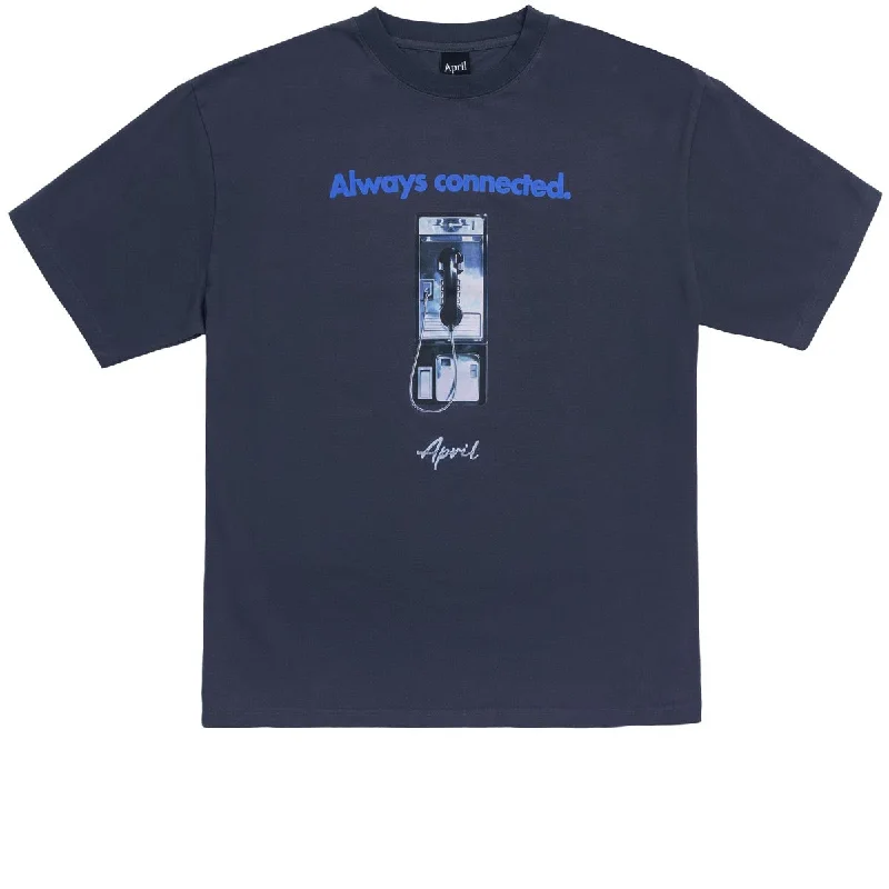 April Always Connected T-Shirt - Navy