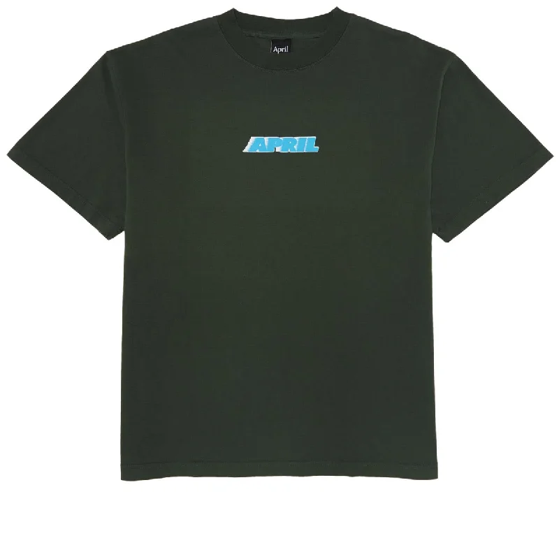 April Depot  T-Shirt - Forest Green