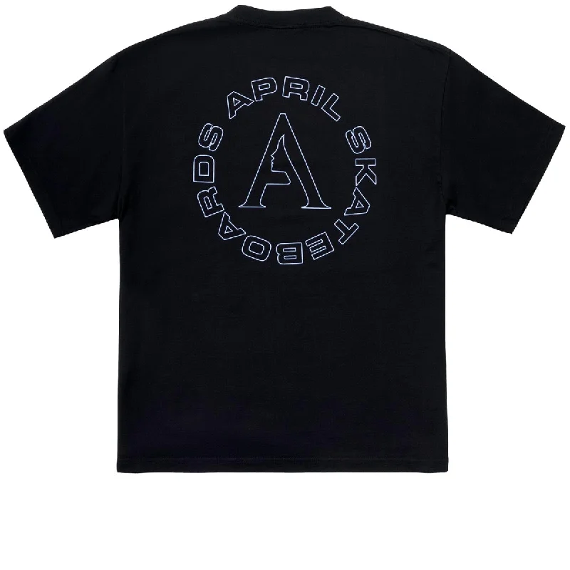 April Full Circle T-Shirt - Black