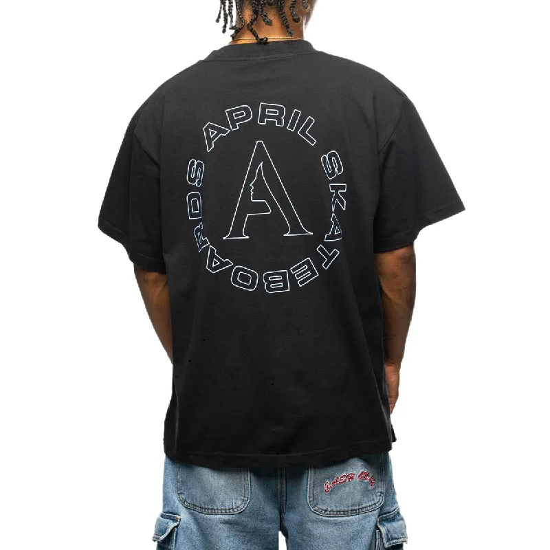 April Full Circle T-Shirt - Black