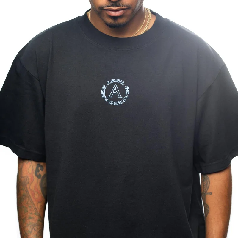 April Full Circle T-Shirt - Black