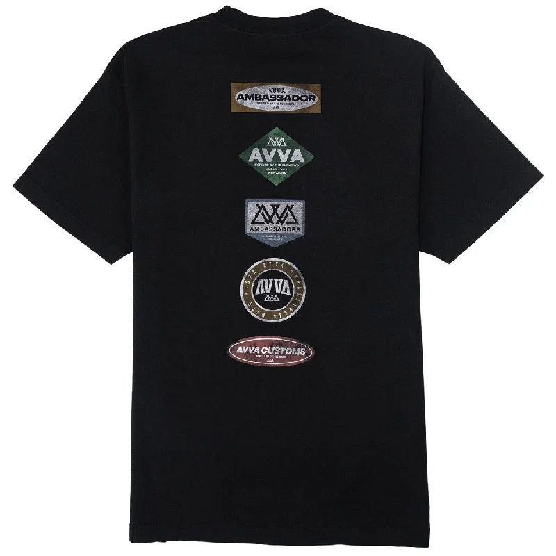 AVVA Backside T-Shirt - Vintage Black