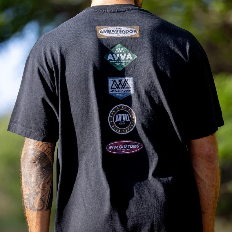 AVVA Backside T-Shirt - Vintage Black