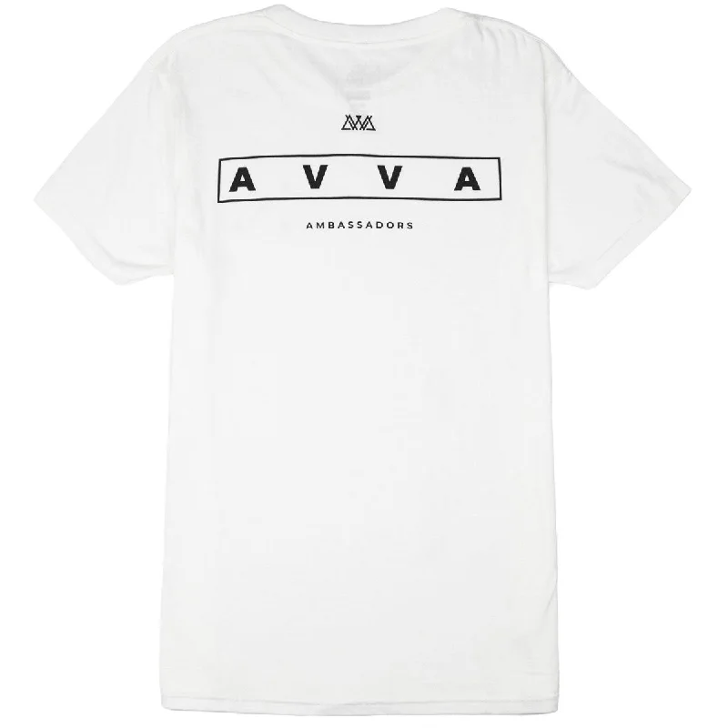 AVVA Radio Wave T-Shirt - White