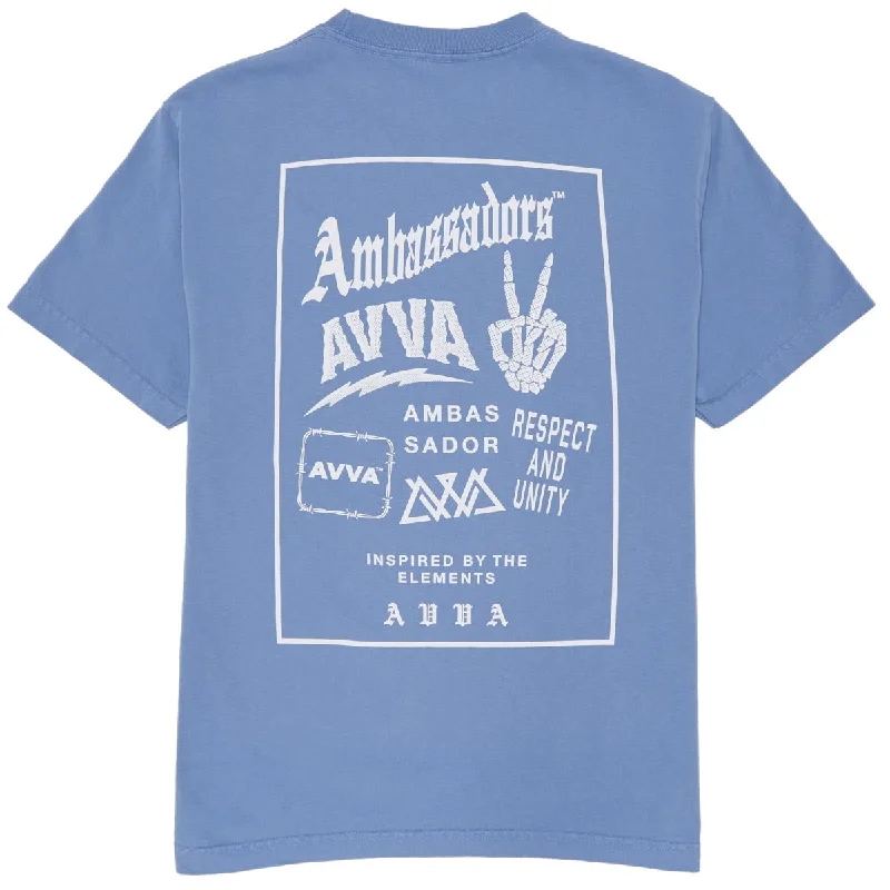 AVVA Unity T-Shirt - Slate Blue