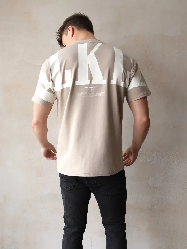 BLKLY Relaxed T-Shirt - Tan