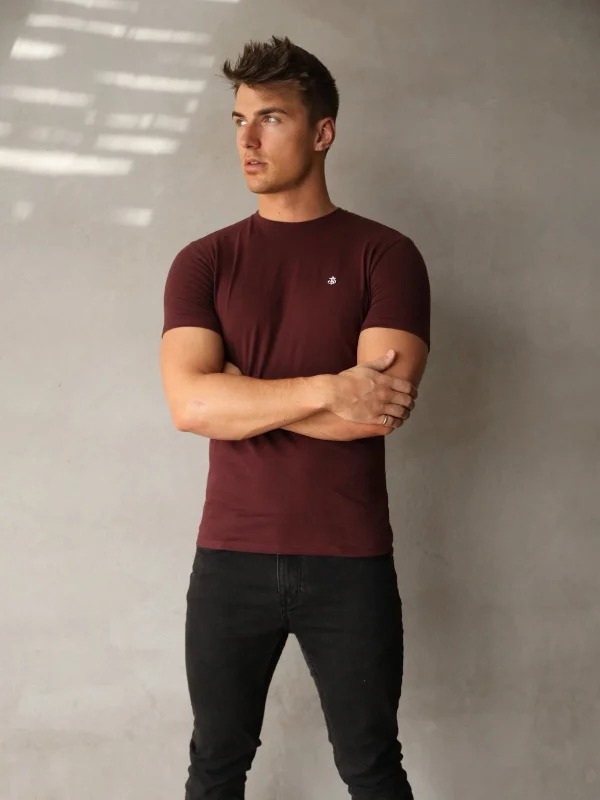 Livorno T-Shirt - Burgundy