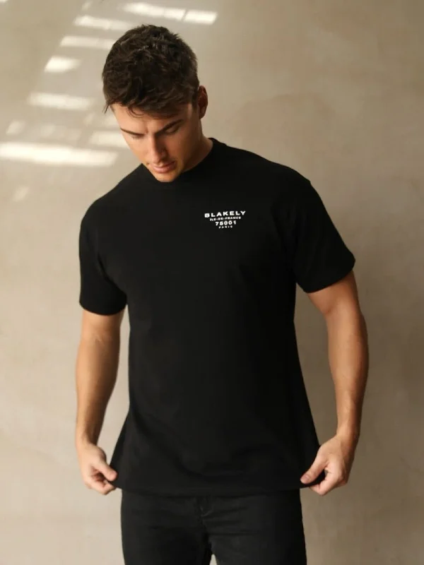 Rue Relaxed T-Shirt - Black