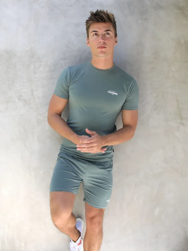 Training Stretch T-Shirt - Sage Green