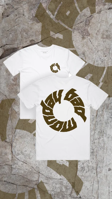 BM Circle White Tee