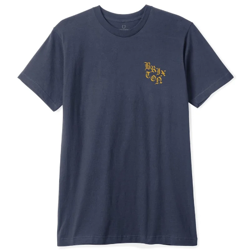 Brixton Be Kind T-Shirt - Washed Navy