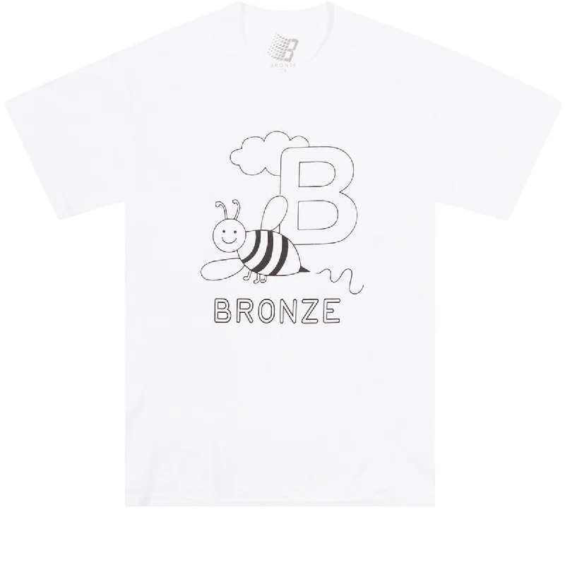 Bronze 56k B Is For Bronze T-Shirt - White