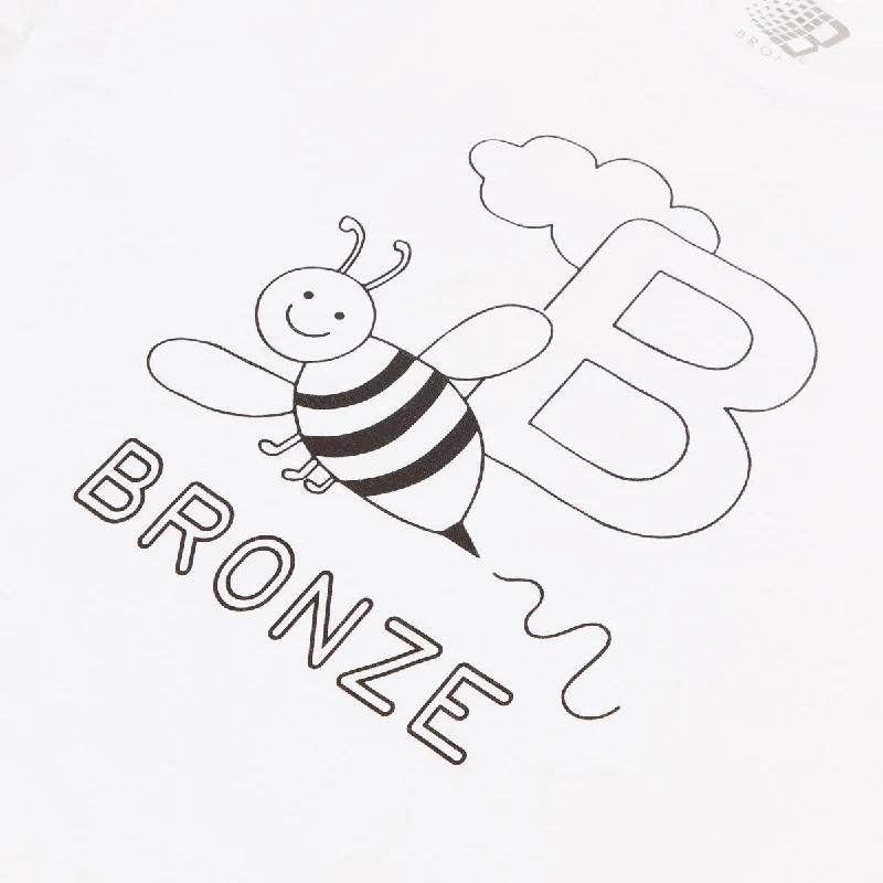 Bronze 56k B Is For Bronze T-Shirt - White