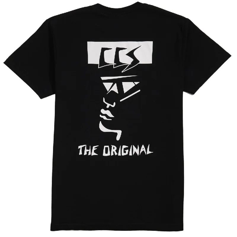 CCS OG Face T-Shirt - Black/Glow White