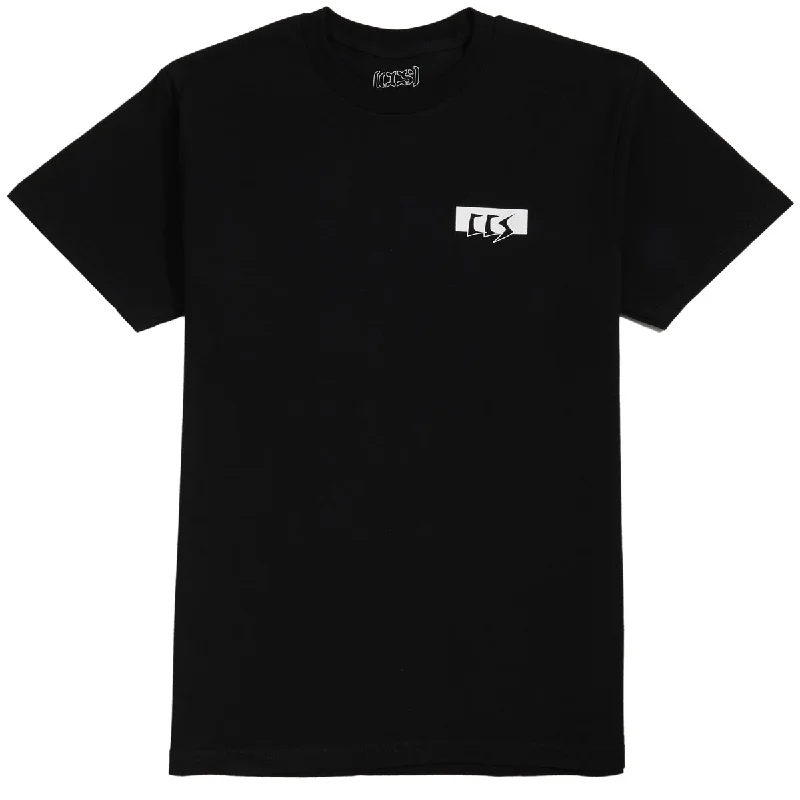 CCS OG Face T-Shirt - Black/Glow White