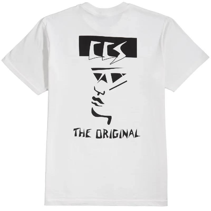 CCS OG Face T-Shirt - White/Reflective Black