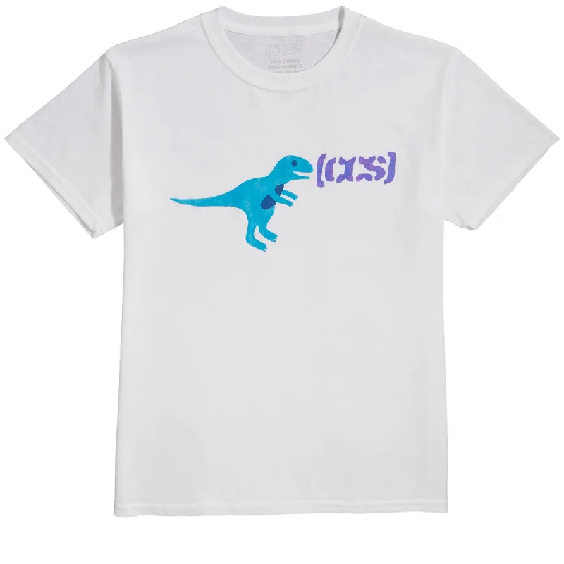 CCS Youth T-Rex T-Shirt - White