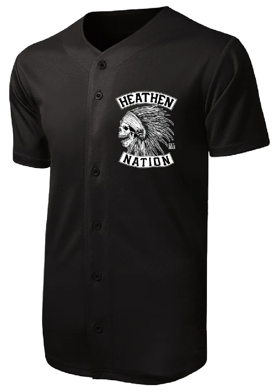 Chief Button-Up Baseball Jersey